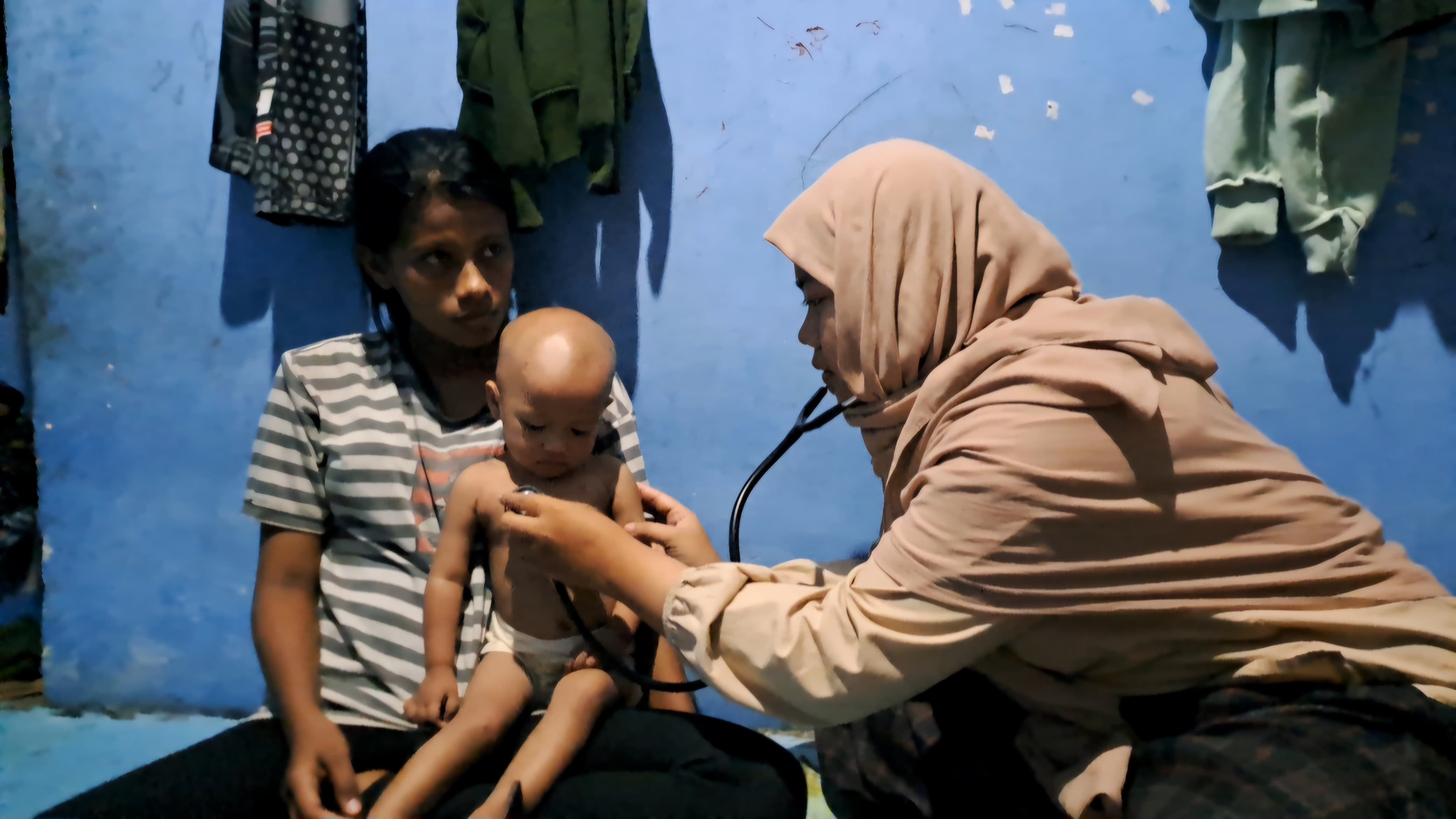 Kunjungan kedelapan di rumah ibu ramlah dan Sang buah hati (23 Mei 2025)